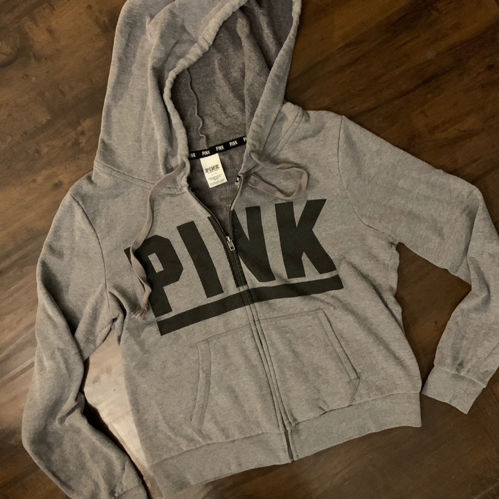 PINK Zipper Hoodie
